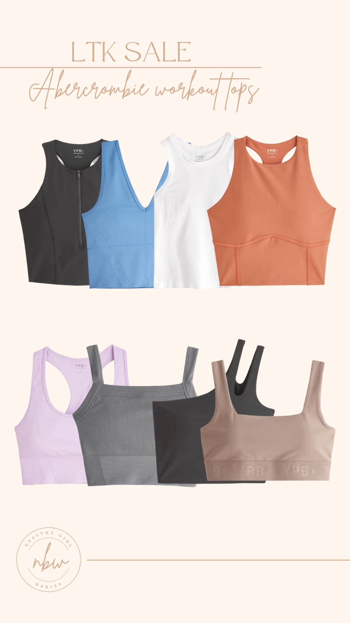 Healthy Girl Essentials
Abercrombie workout tops
Workout fits 
Athlesiure must-haves
#healthygirlhabits #thatgirl #LTKsale 

#LTKSale #LTKfit #LTKworkwear