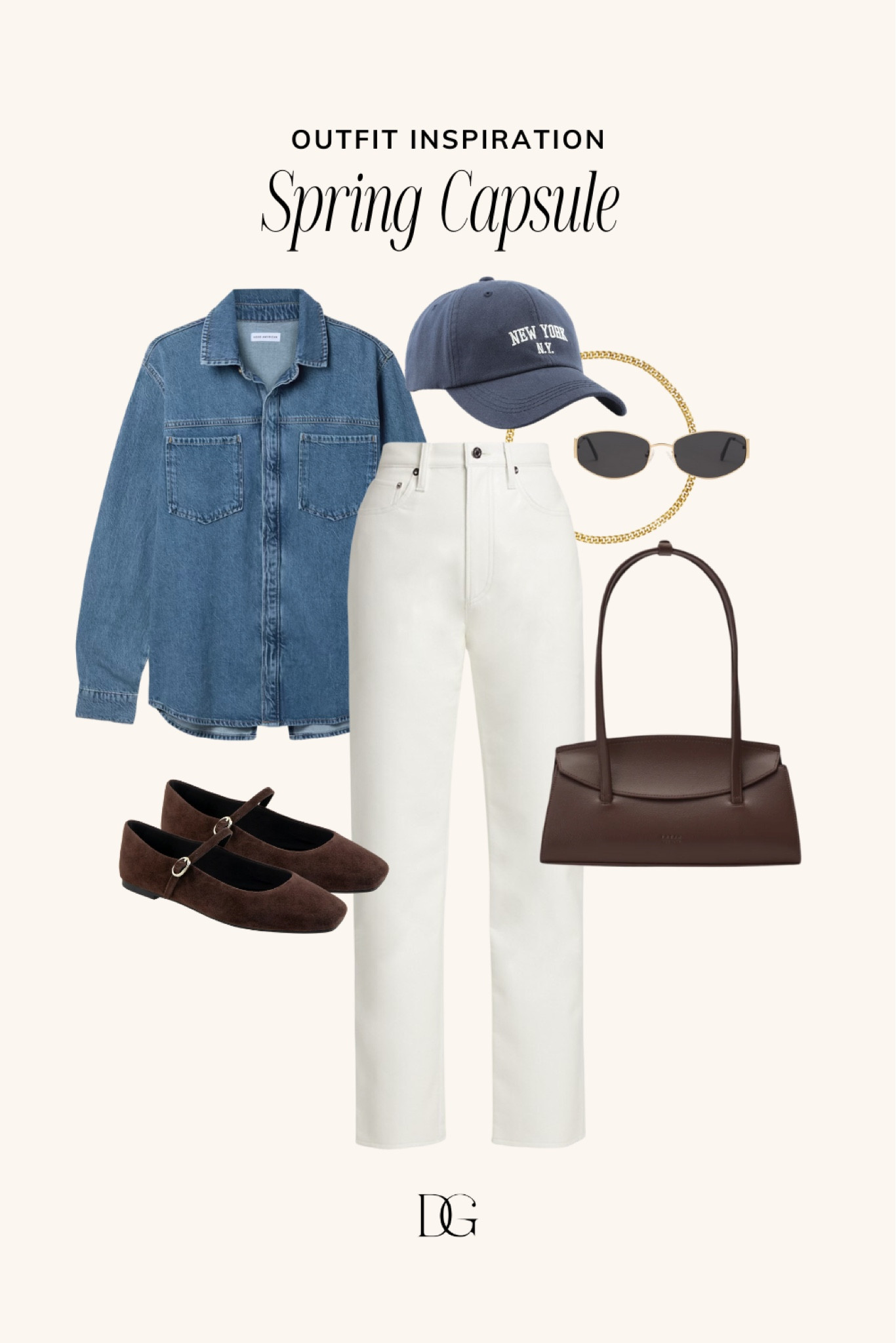 Spring Capsule Wardrobe for 2025 // Capsule wardrobe, spring outfits, spring outfit, spring staples, spring fashion, elevated spring outfit, casual spring outfit, simple spring outfit, neutral spring outfit, adidas samba outfit 

#LTKFindsUnder100 #LTKSaleAlert #LTKStyleTip