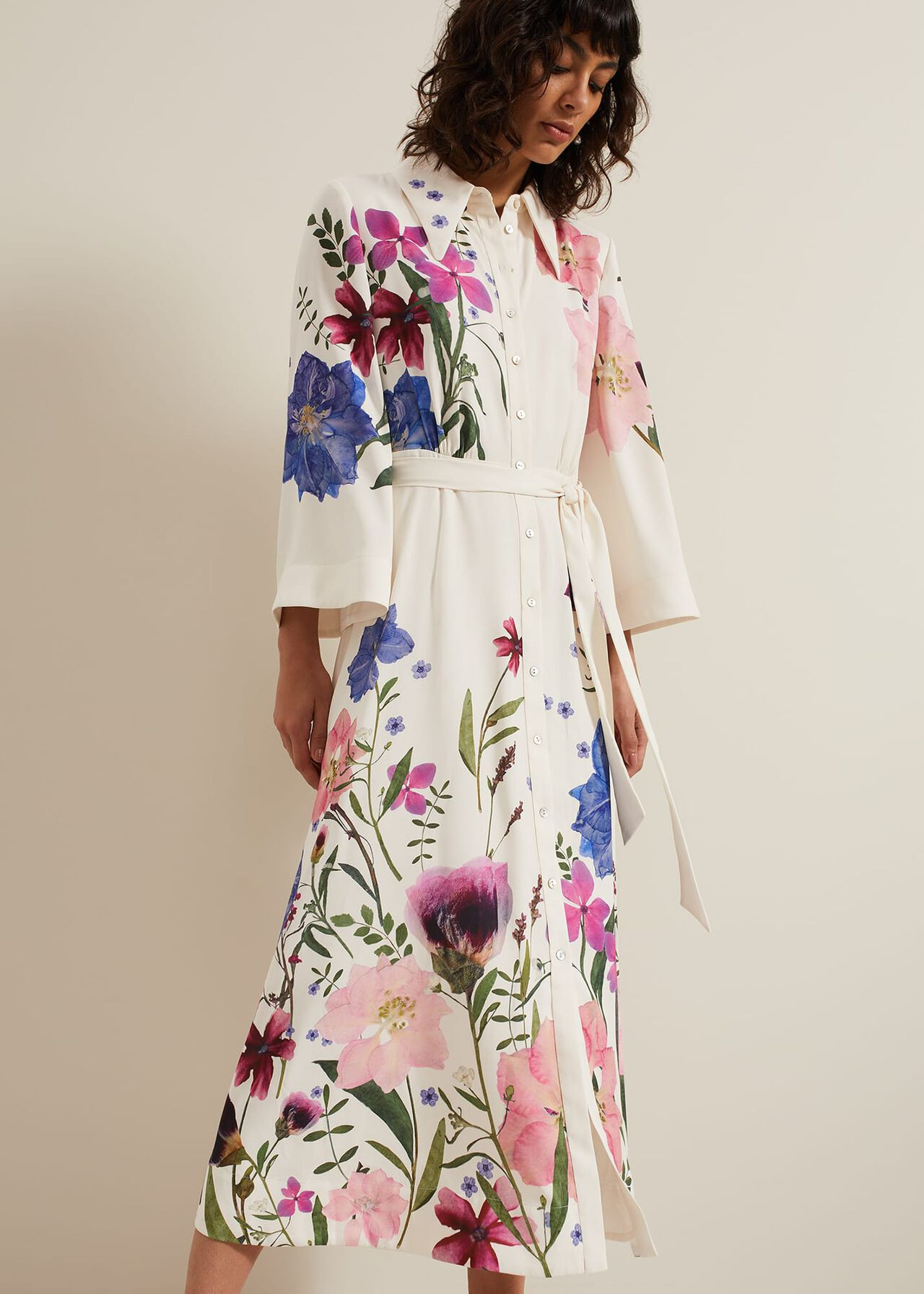 Salli Printed Shirt Dress | Phase Eight UK | | Phase Eight (UK)