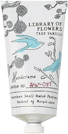 Library of Flowers Handcreme, 2.3 oz., Lightly Scented Hand Cream for Women, Luxury Moisturizing ... | Amazon (US)