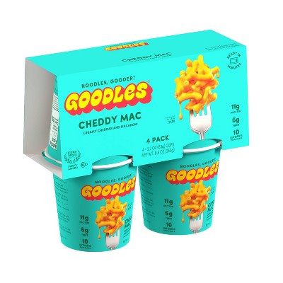 Goodles Cheddy Mac Creamy Cheddar and Macaroni Cups - 8.8oz/4ct | Target
