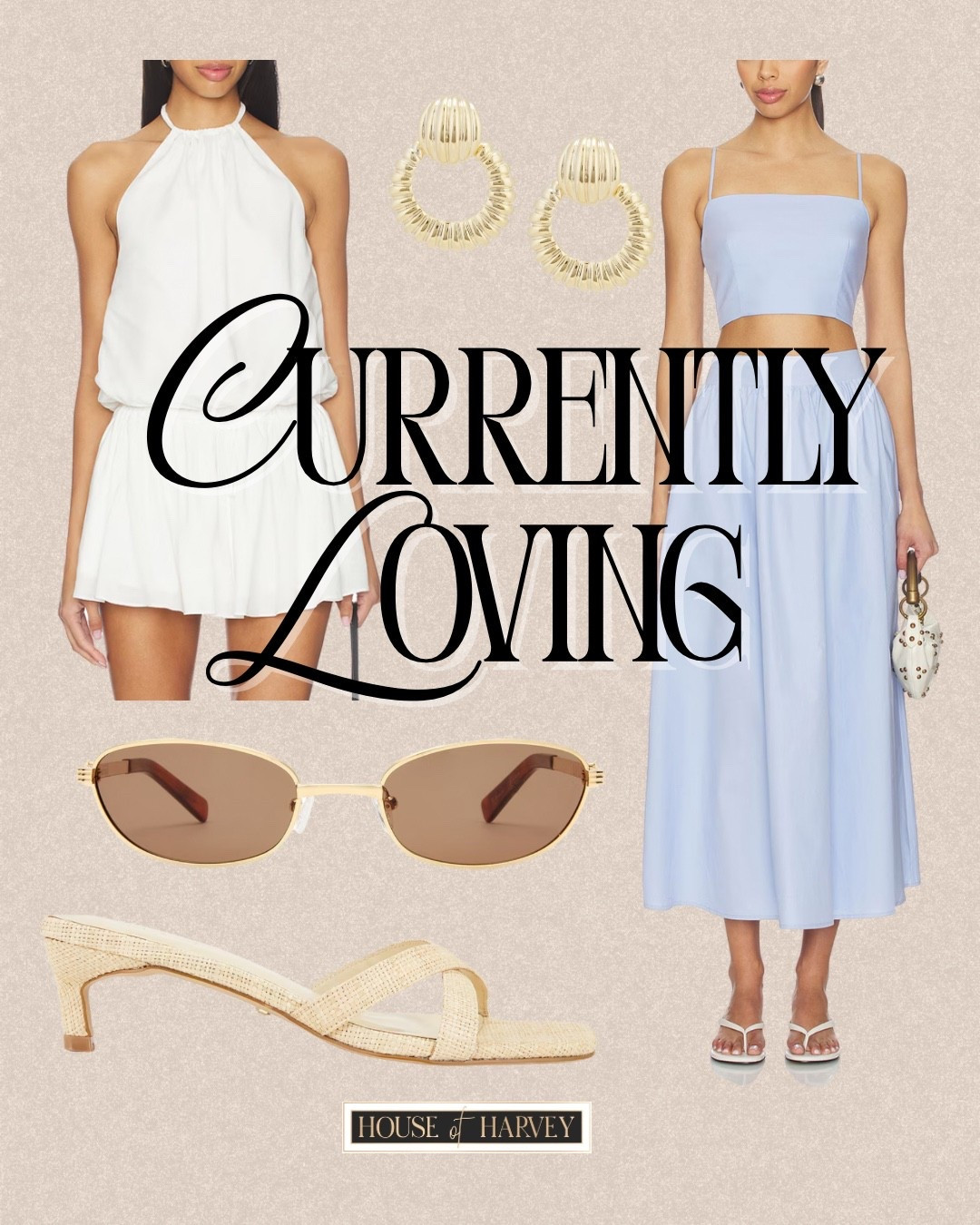 CURRENTLY LOVING— this week it’s all about restraint. Clean lines, soft neutrals, and simple combinations that speak for themselves. Just pieces that work together naturally —creating a calm, confident look that feels easy to wear and easy to repeat. I found some amazing pieces from Revolve that embody this style vibe! This skirt set, mini dress, heels, sunglasses and earrings are all so chic! Linked ⬆️

#ltkcreator #ltkfinds #ltkwatchnow #revolve #spring #springoutfits #springfashion #skirtset #minidress #kittenheels #sunglasses #jewelry

#LTKgrwm #LTKSeasonal #LTKootd