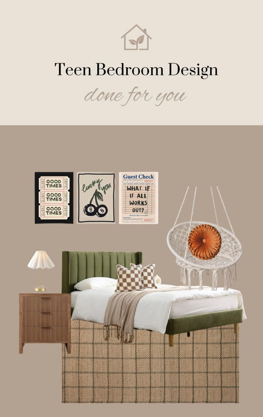 Teen Bedroom Design - Done for You! 🛏️✨ 

 #LTKmomlife #LTKHome #LTKSaleAlert