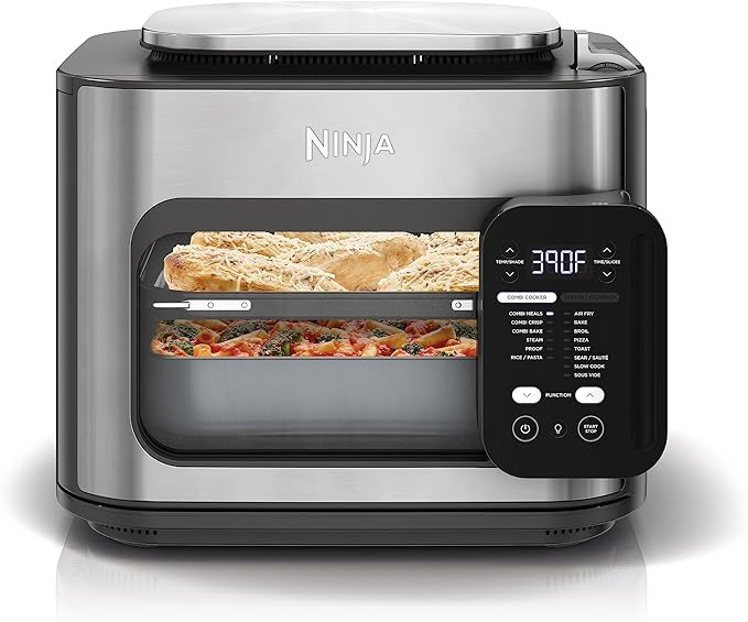 Ninja SFP701 Combi All-in-One Multicooker, Oven, and Air Fryer, 14-in-1 Functions,15-Minute Compl... | Amazon (US)