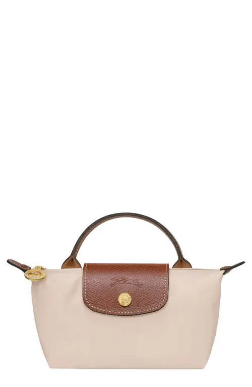 Longchamp Le Pliage Cosmetics Case in Paper at Nordstrom | Nordstrom