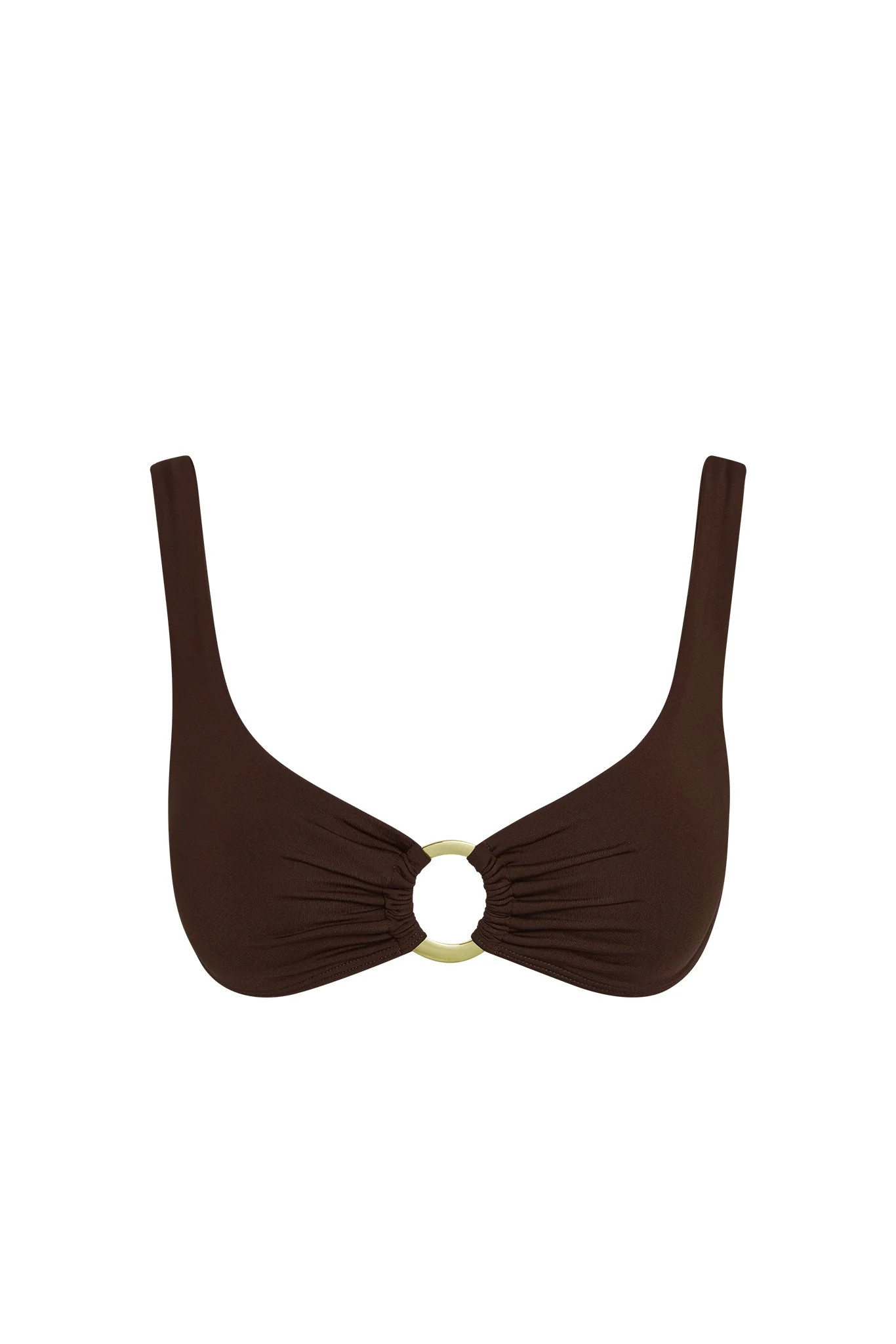 Barbuda Top - Espresso - Espresso / VVV | Monday Swimwear