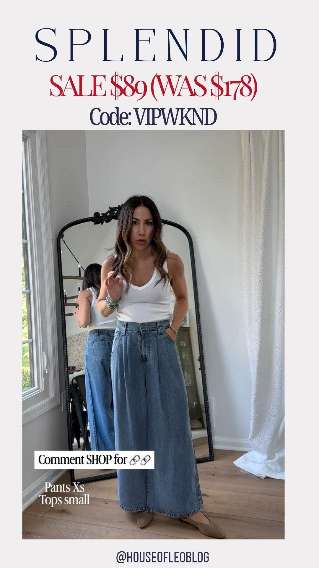Code VIPWKND for 50% off. Xs jeans @Splendid

#LTKSaleAlert #LTKOver40 #LTKPetite