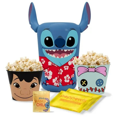 Stitch Poppowls Kit; At-Home Movie Night; All-Ages; Lilo And Scrump | Walmart (US)