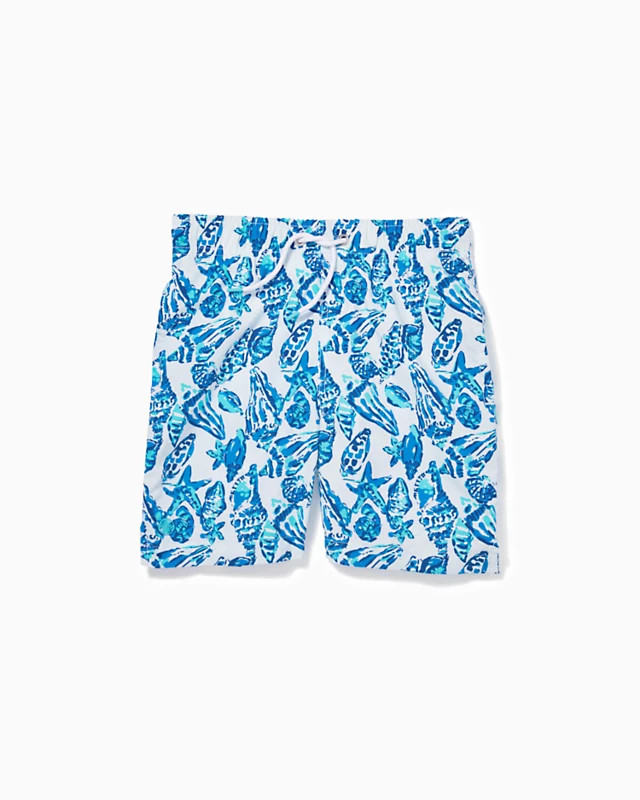 Boys Junior Capri Swim Trunks | Lilly Pulitzer | Lilly Pulitzer