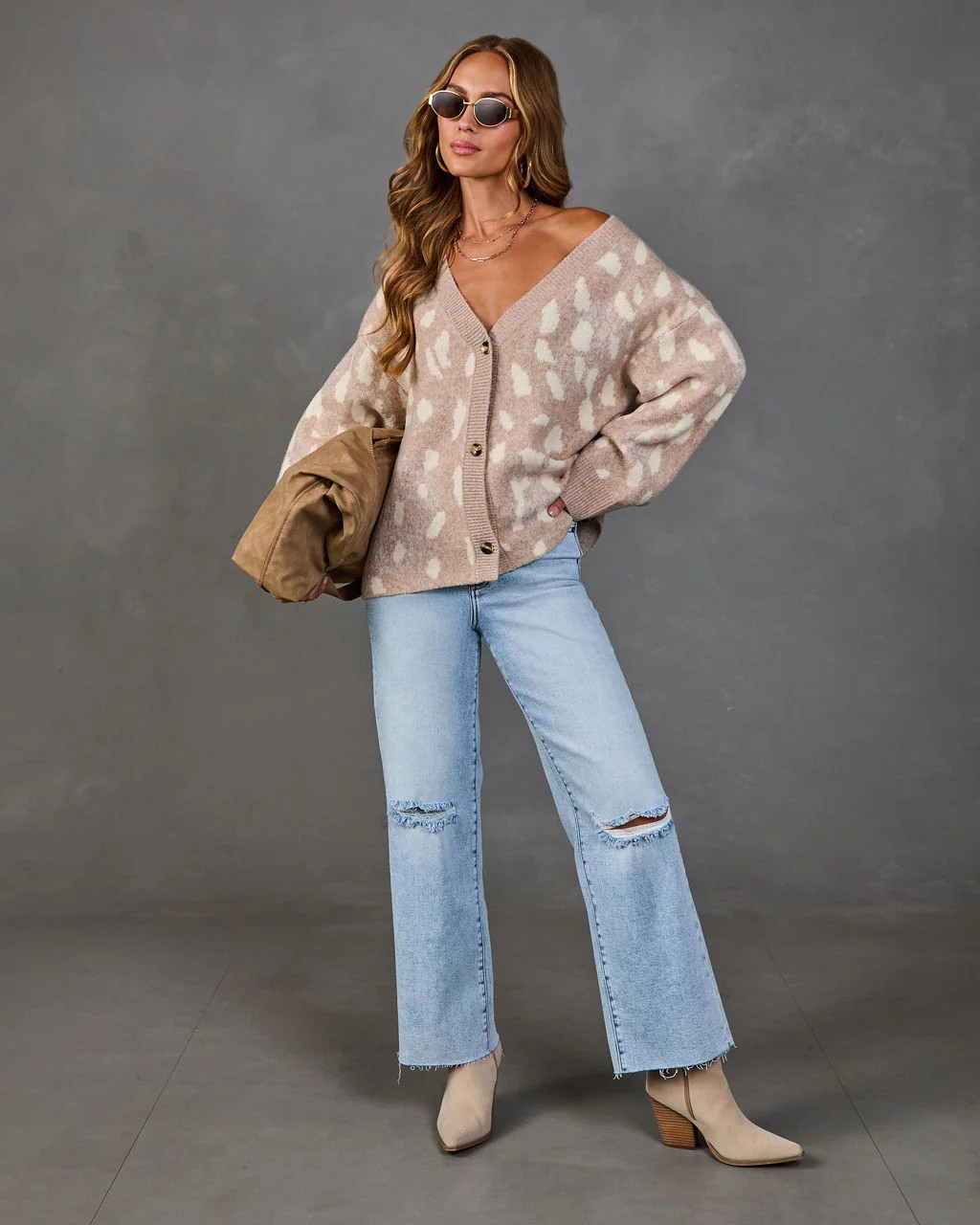 Nylia Animal Print Cardigan | VICI