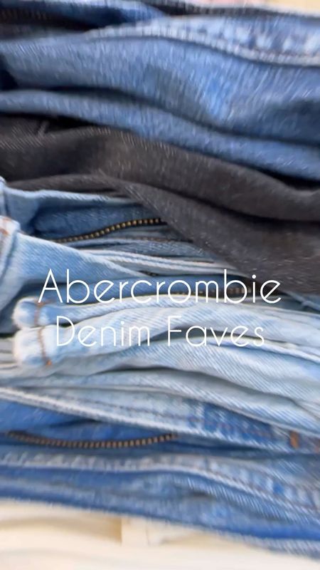 The great denim sale is happening now at Abercrombie and you don’t want to miss out on this deal! Today I’m sharing some of my favorites. 

1. Curve love high rise skinny 27short 
2. Curve Love Ultra High Rise ankle straight. Wearing a curve love 26regular. Just ordered a 27 regular. Although I’m petite I hate where the short hits on my leg. 
3. High Rise 90s relaxed jean. Wearing a 27 regular. Fit like a glove and I feel like they’re so flattering. 
4. Curve love vintage flare - 27short  

#LTKcurves #LTKsalealert #LTKunder100