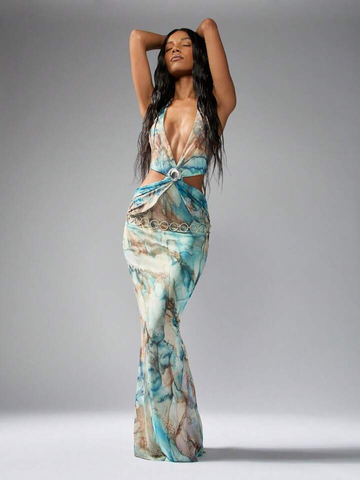 Misguided Mermaid Dress | SHEIN