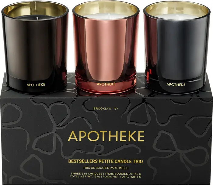APOTHEKE Bestsellers Petite Scented Candle Trio | Nordstrom | Nordstrom