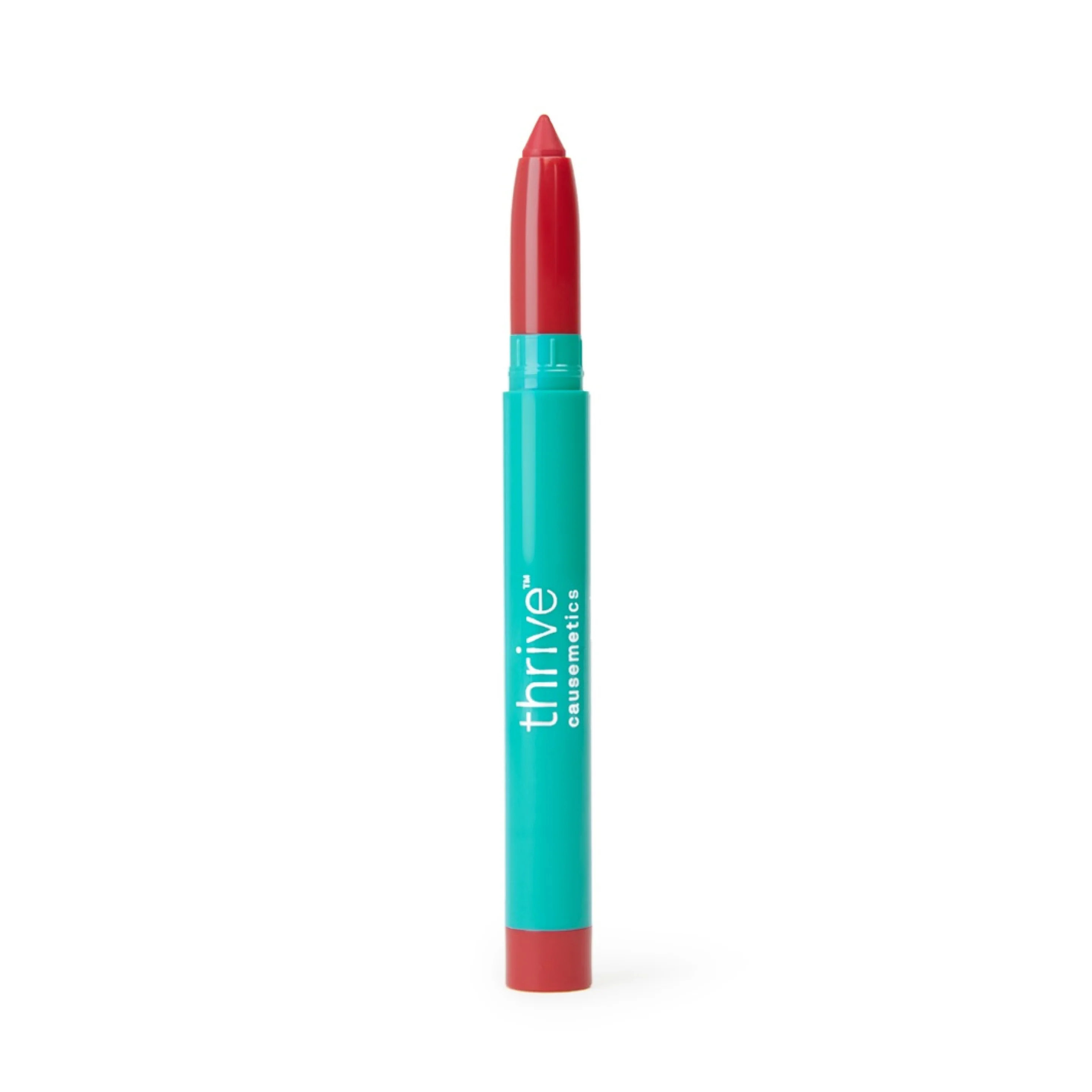 EmpowerMatte™ Precision Lipstick Crayon Linda (Cherry Red) | Thrive Causemetics