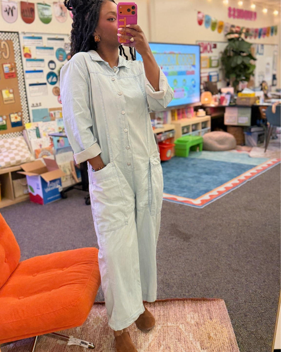 Tuesday! 
Jumpsuit: Medium
Shoes: run a little small

#LTKdayinmylife #LTKgrwm #LTKootd