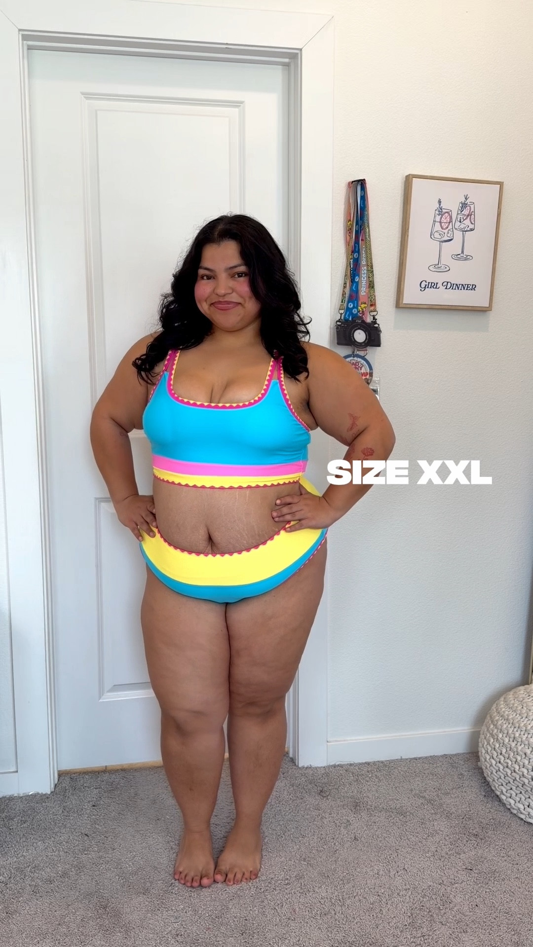 Plus size swimwear 
Size XL fits as a xxl

#LTKdayinmylife #LTKgrwm #LTKootd