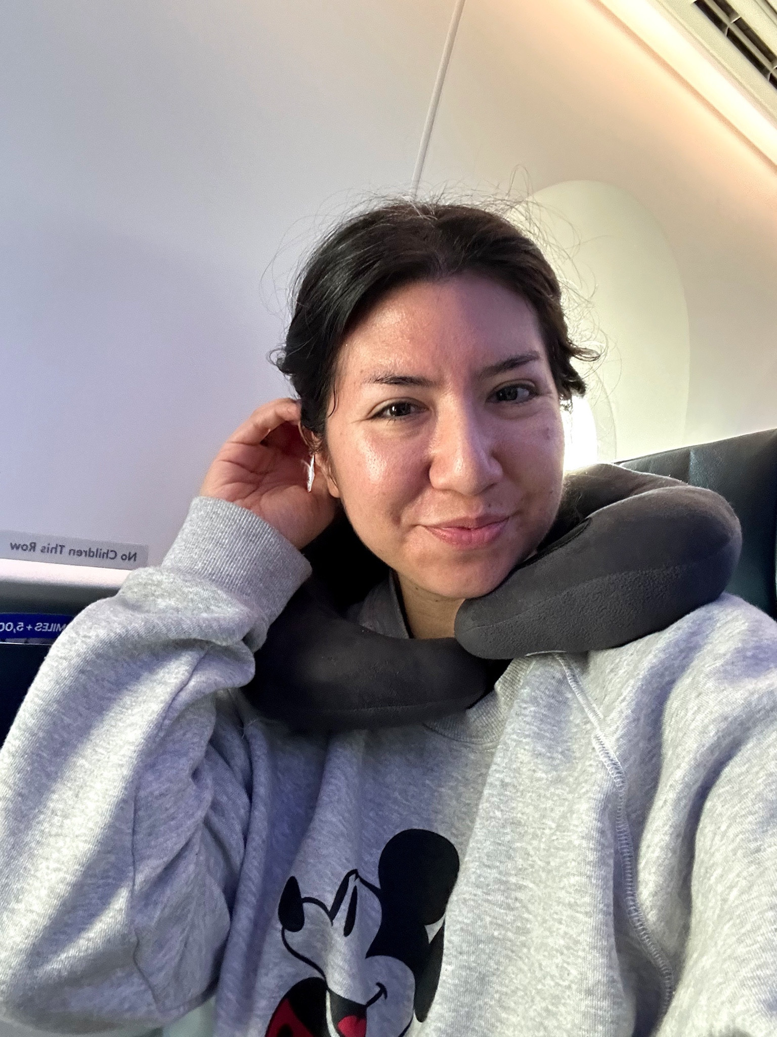 Comfortable for my 17 hour flight to Singapore! #travel #travelessentials #neckpillow #longfligbts #travelitems 

#LTKtravel