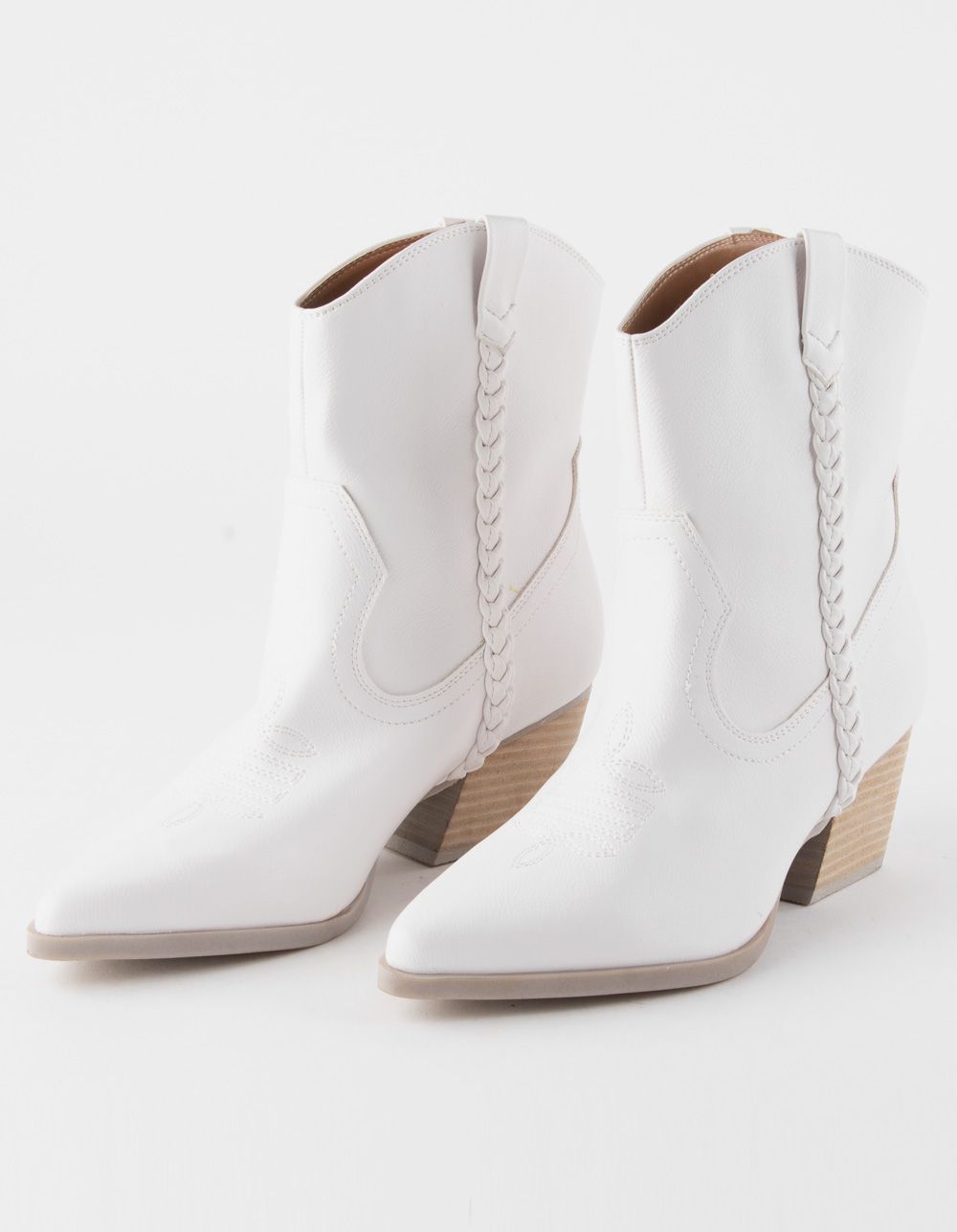 DV by DOLCE VITA Womens Ankle Cowboy Boots - BONE | Tillys | Tillys