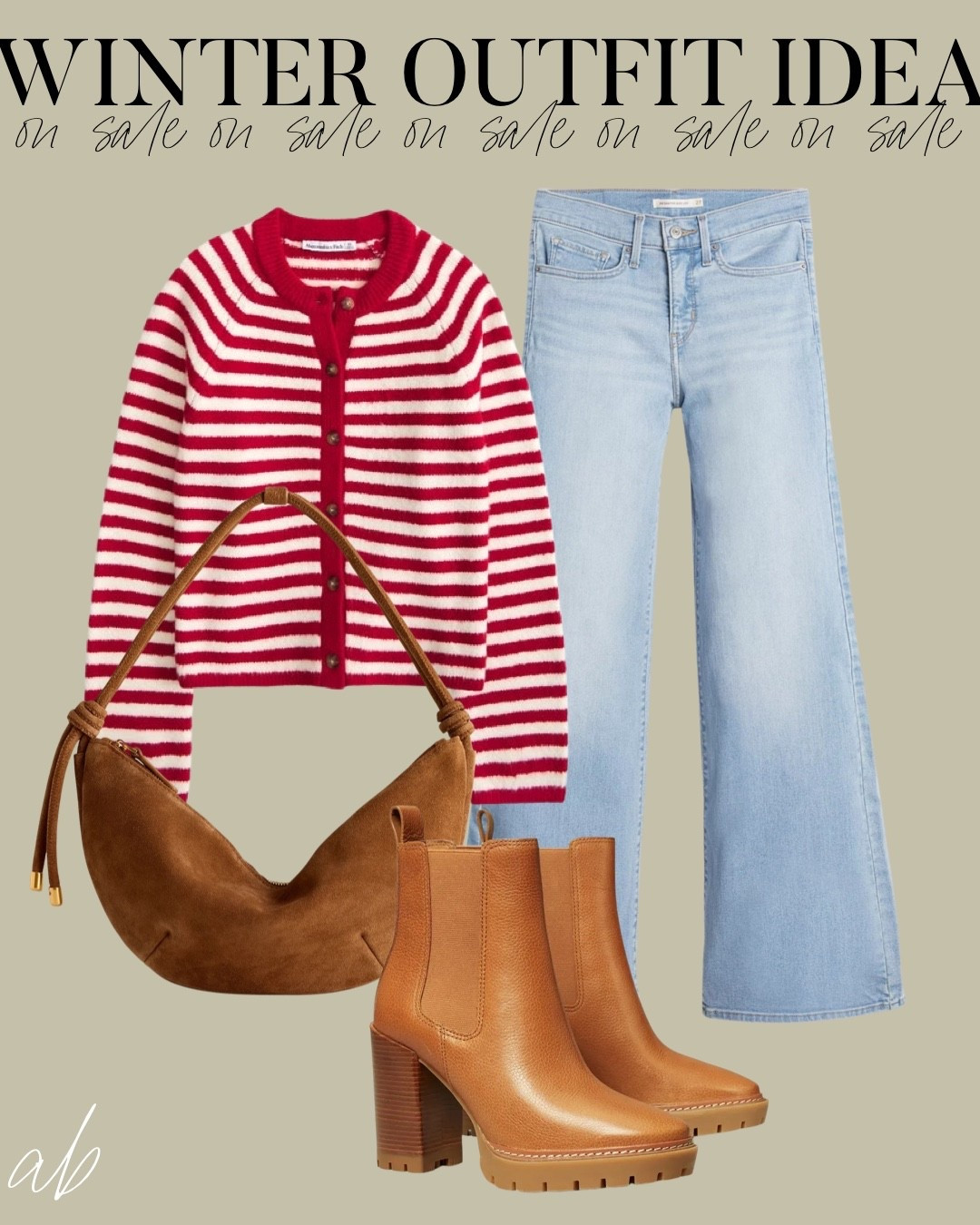 Holiday outfit idea, winter outfit idea. Levi’s jeans on sale 

#LTKFindsUnder100 #LTKFindsUnder50 #LTKHoliday