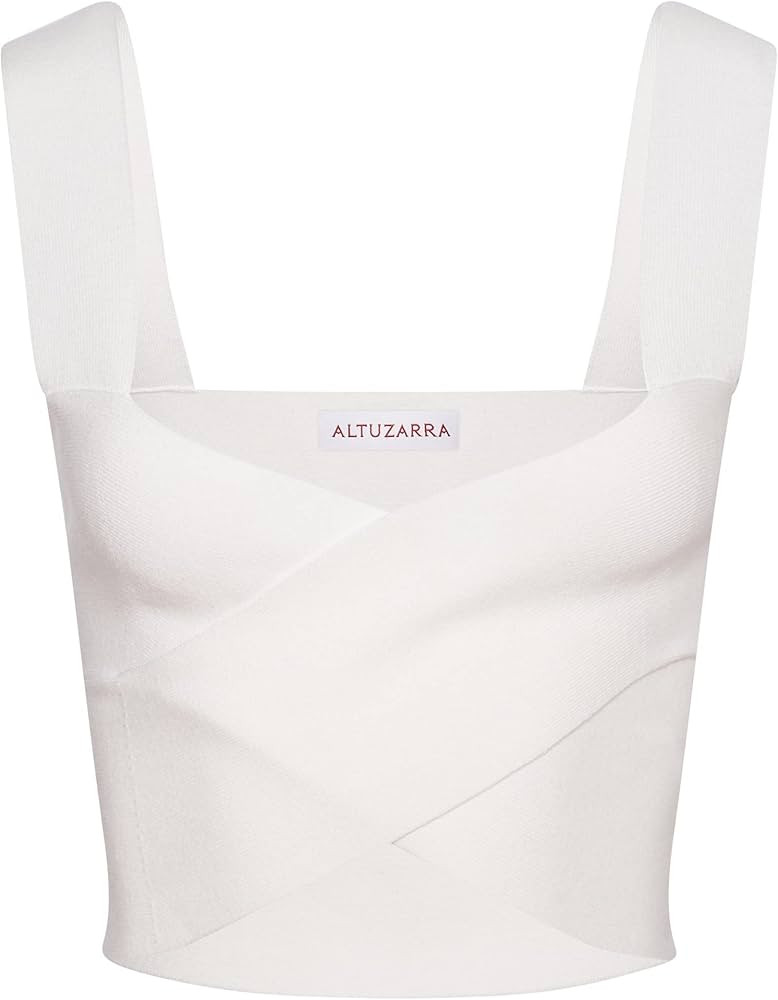 Amazon.com: Altuzarra, Mylas Top, Medium, Natural White : Clothing, Shoes & Jewelry | Amazon (US)