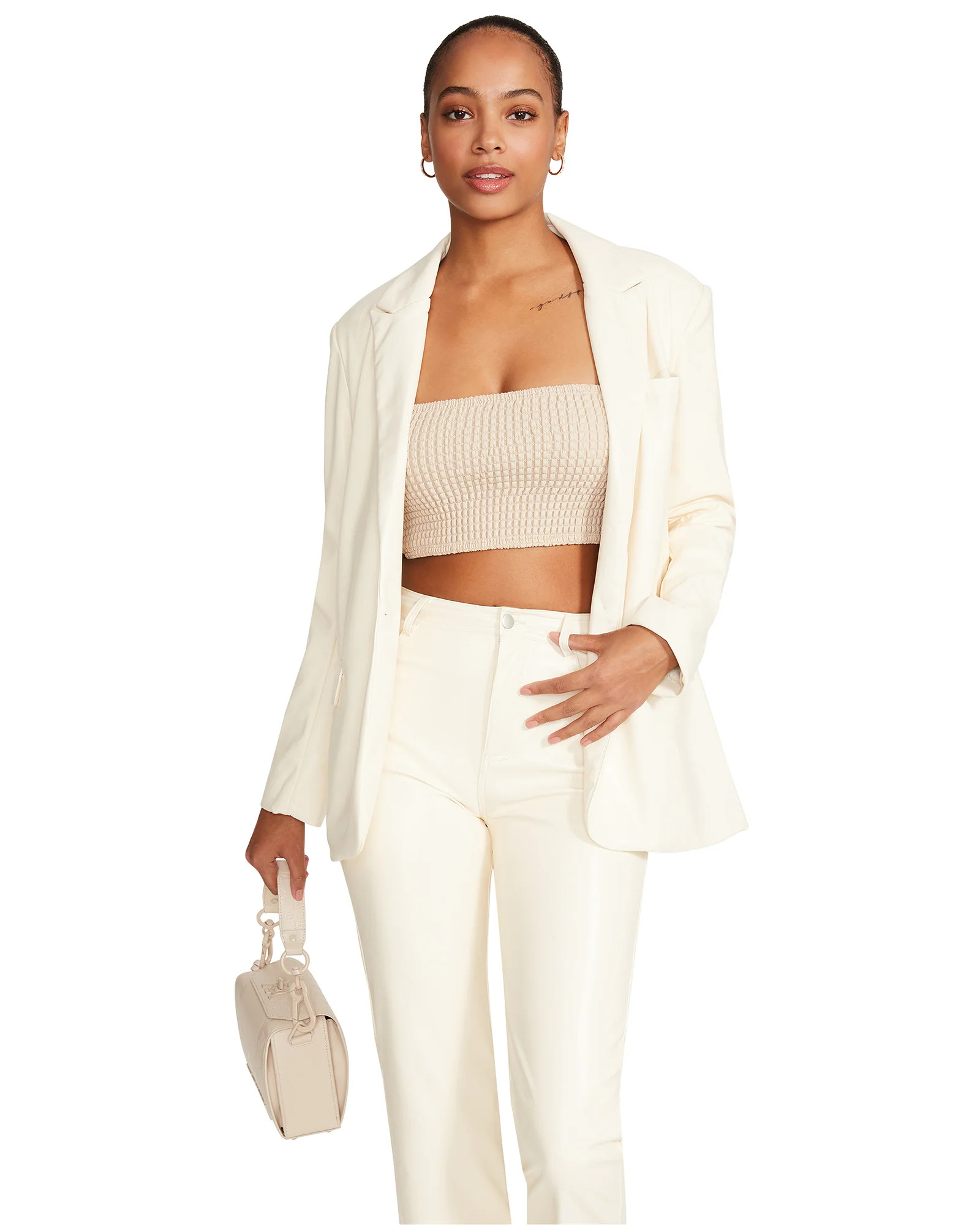 AUDREY BLAZER NATURAL | Steve Madden (Canada)