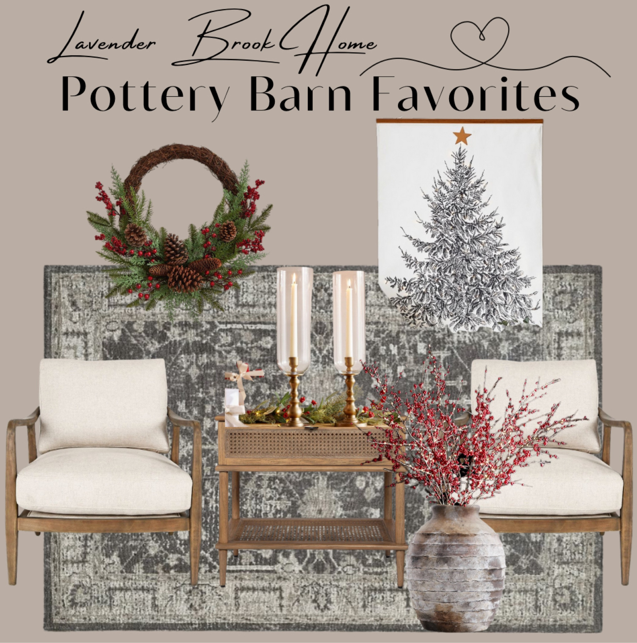 Create the perfect cozy holiday atmosphere with these Pottery Barn holiday decor picks! From elegant Christmas ornaments to festive table settings, these pieces bring warmth and style to your home. Get inspired by this curated holiday decor mood board to make your season magical and inviting.

#LTKHoliday #LTKHome #LTKSeasonal