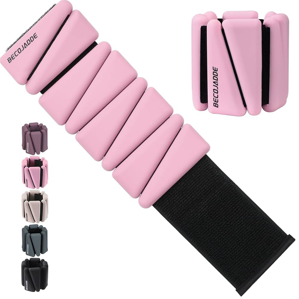 Ankle Weights Set of 2 (1 lb/2 lb/3 lb Each) Adjustable Wrist Weights for Women Men Wearable Arm ... | Amazon (US)