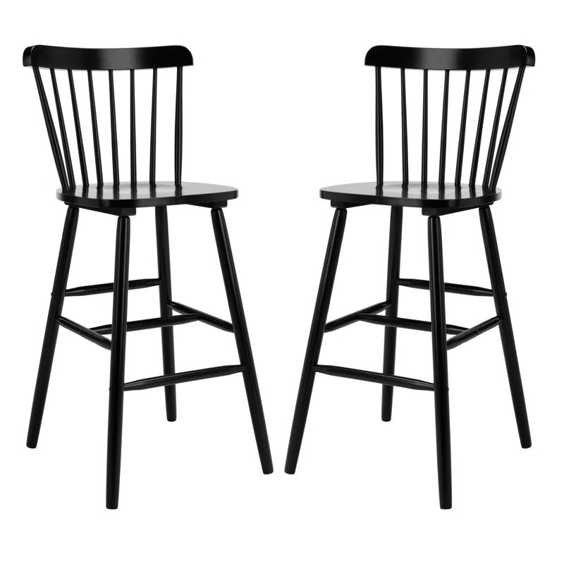 Spindle Solid Wood Bar Stool | Wayfair North America