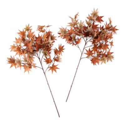 new!Linden Street 34 In Japanese Maple Stem Set Of 2 Artificial Flowers | JCPenney