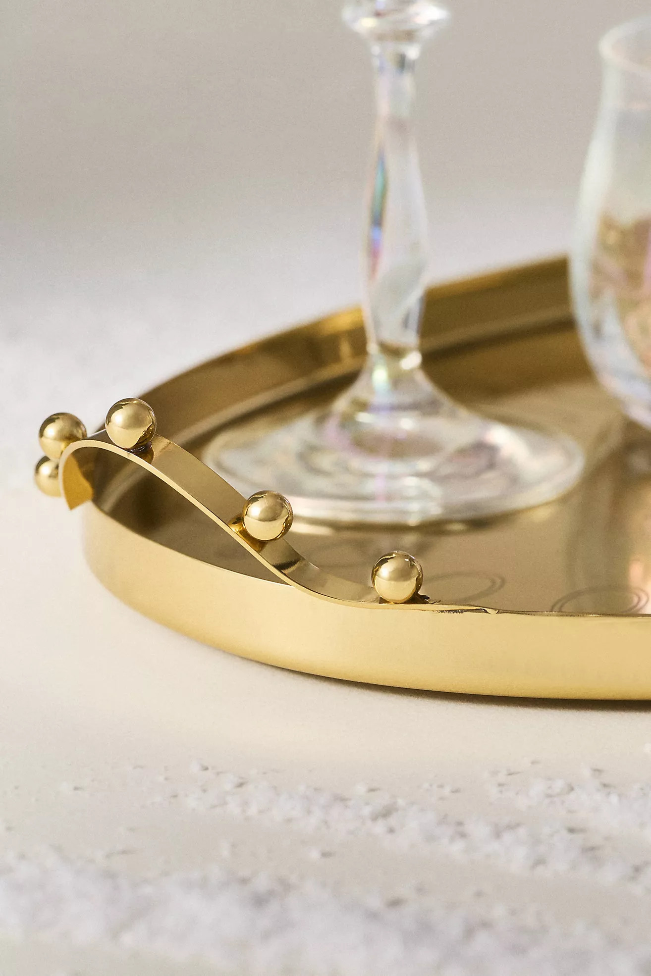 New York City Ballet Gilded Bar Tray | Anthropologie (US)