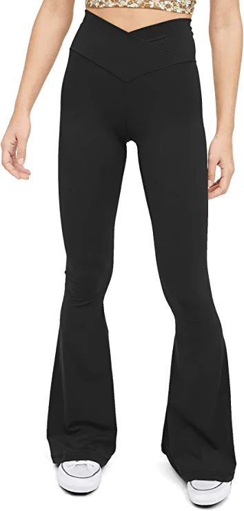 Amazon.com: HEGALY Women's Flare Yoga Pants - Crossover Flare Leggings High Waisted Bootcut Bell ... | Amazon (US)