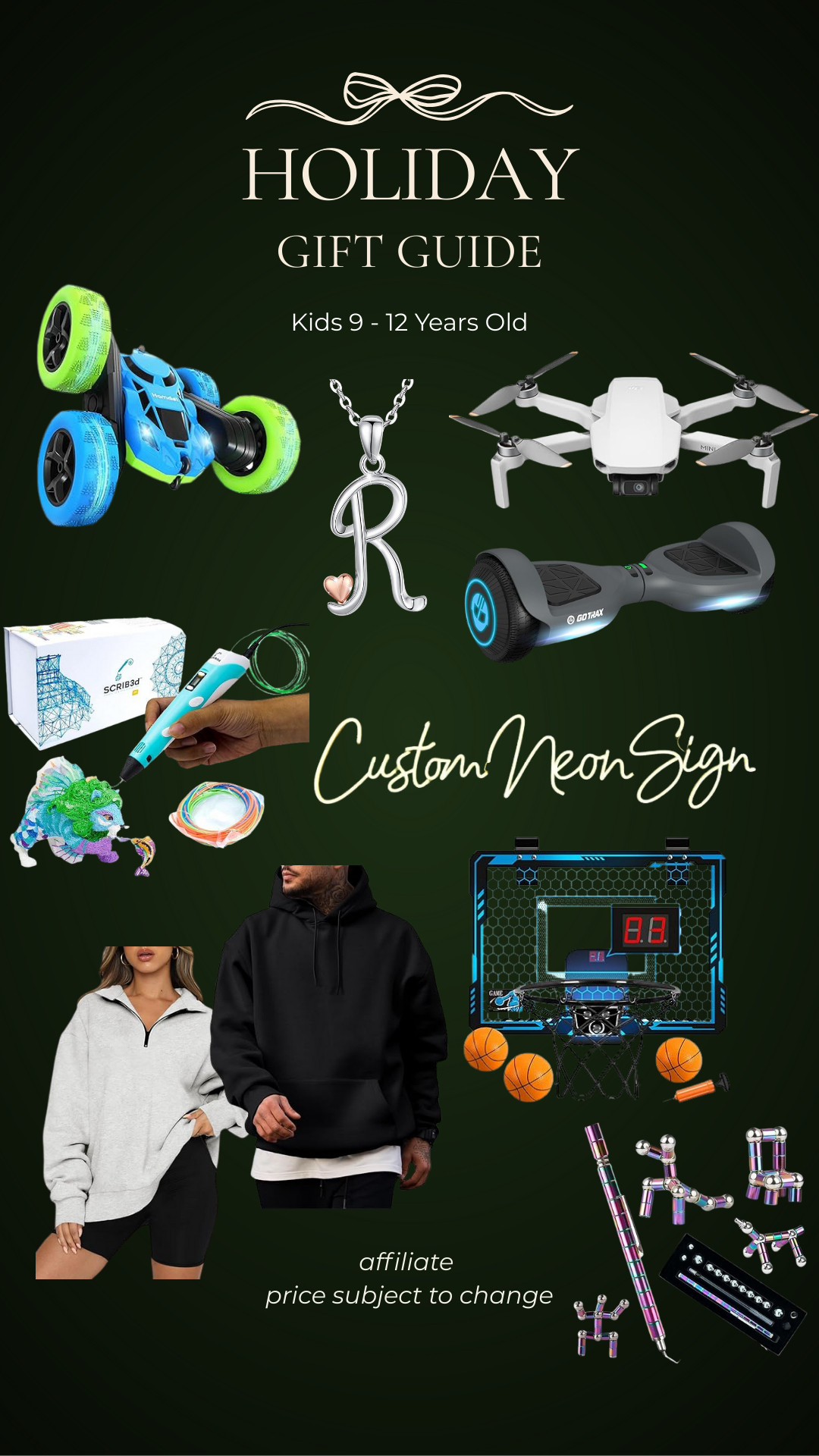 Holiday Gift Guide - Kids 9 - 12 years old 

 #LTKcanada #LTKkids #LTKgiftguide