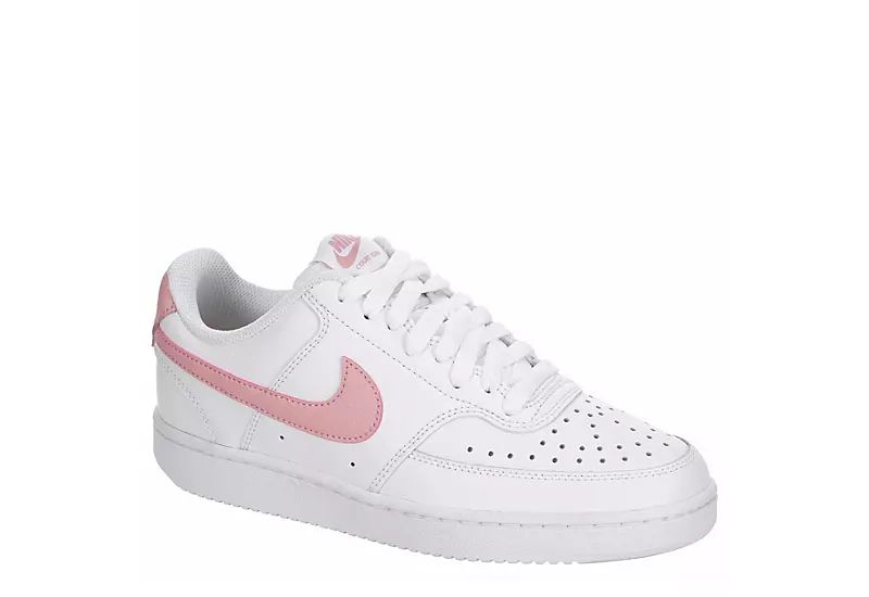 Nike Womens Court Vision Low Sneaker - White | Rack Room Shoes