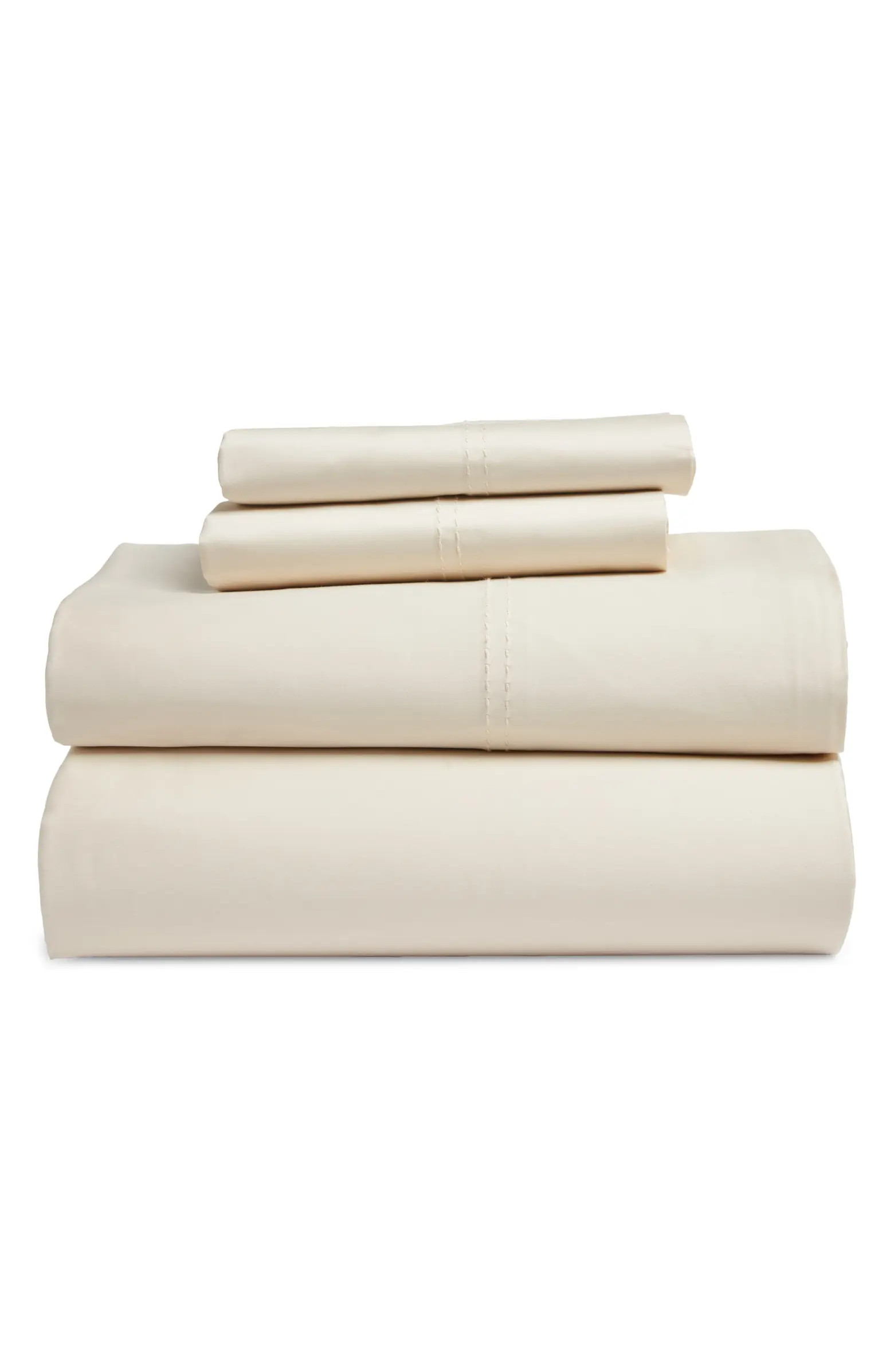 Nordstrom 400 Thread Count Organic Cotton Sateen Sheet Set | Nordstrom | Nordstrom