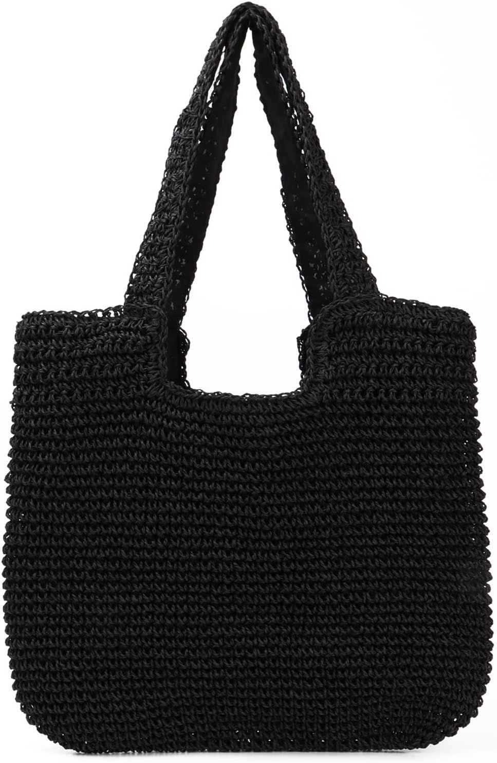 EVEOUT Women Classic Bohemia Handwoven Straw Shoulder Tote Bag Large Summer Beach Handbag | Amazon (UK)