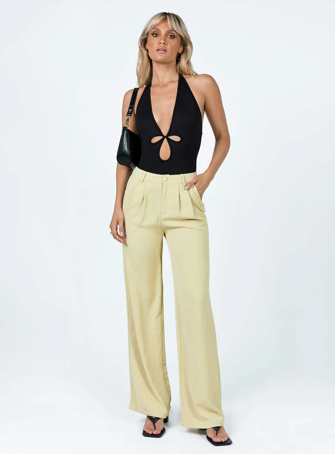 Vania Pants Green | Princess Polly US