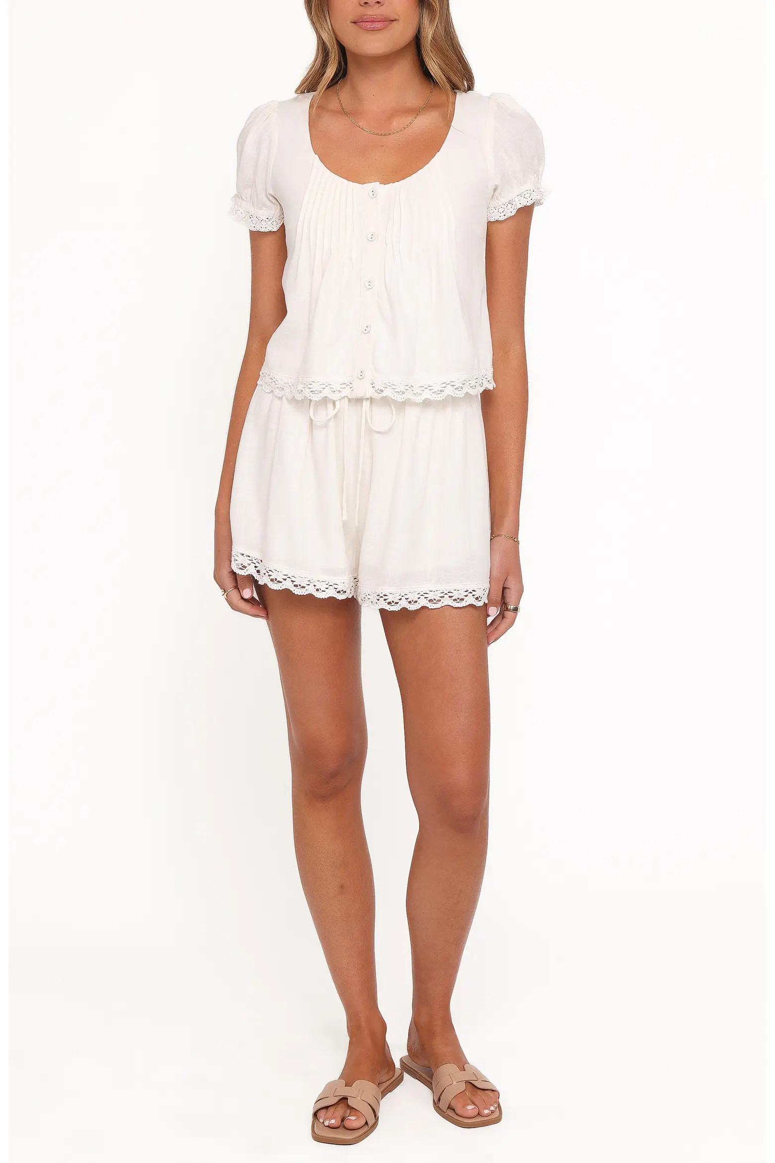 Elara Woven Shirt & Shorts (Women) | Nordstrom | Nordstrom