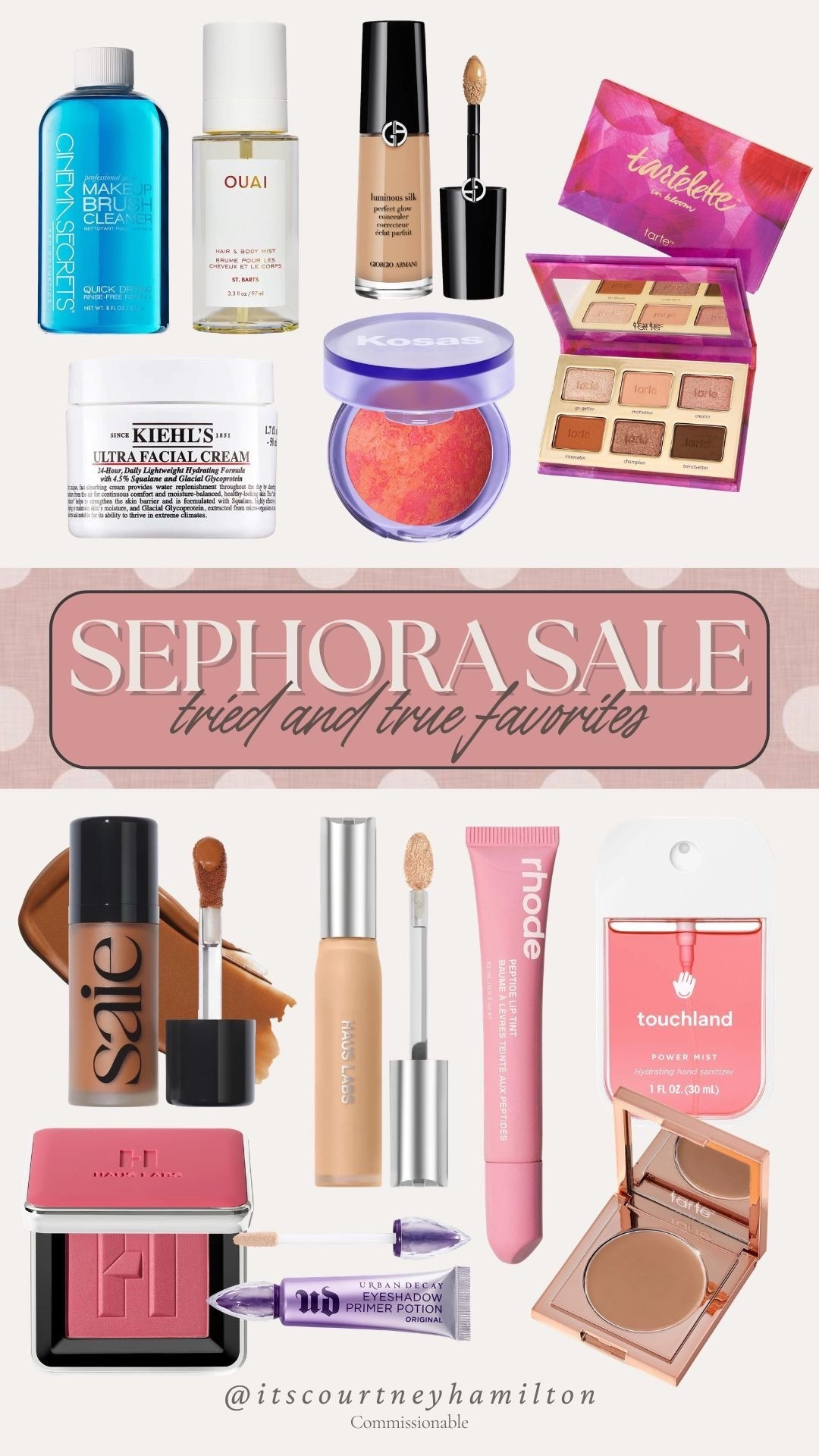My Sephora Sale tried and true favorites!! 🤍

Rouge members get 20% off (starts 4/10), VIBs 15% off (starts 4/14), and Insiders 10% off (starts 4/14). Use code: SPRINGSALE ✨ Sale ends 4/20! 

#LTKBeauty #LTKSeasonal