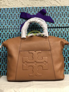 NWT TORY BURCH BOMBE T MEDIUM SLOUCHY SATCHEL TOTE HANDBAG BARK 190041842384 | eBay | eBay US