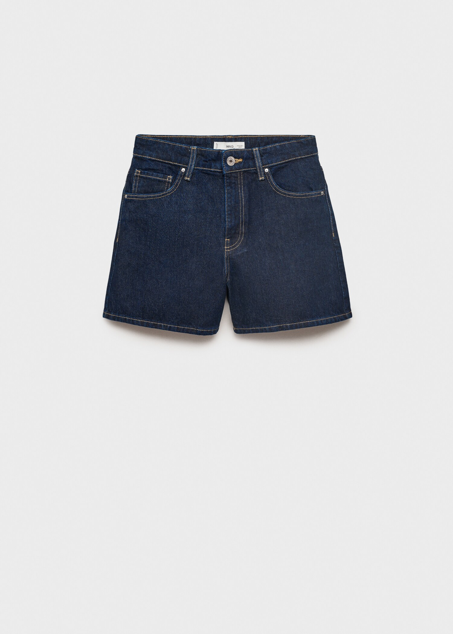 High-rise denim shorts - Women | MANGO United Kingdom | MANGO (UK)