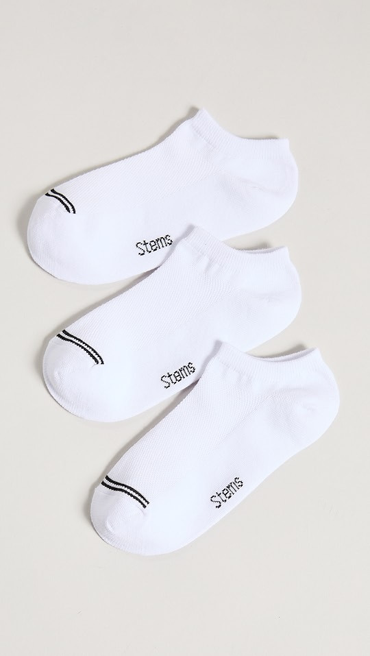 Stems Three Pack Training No Show Socks | SHOPBOP | Shopbop