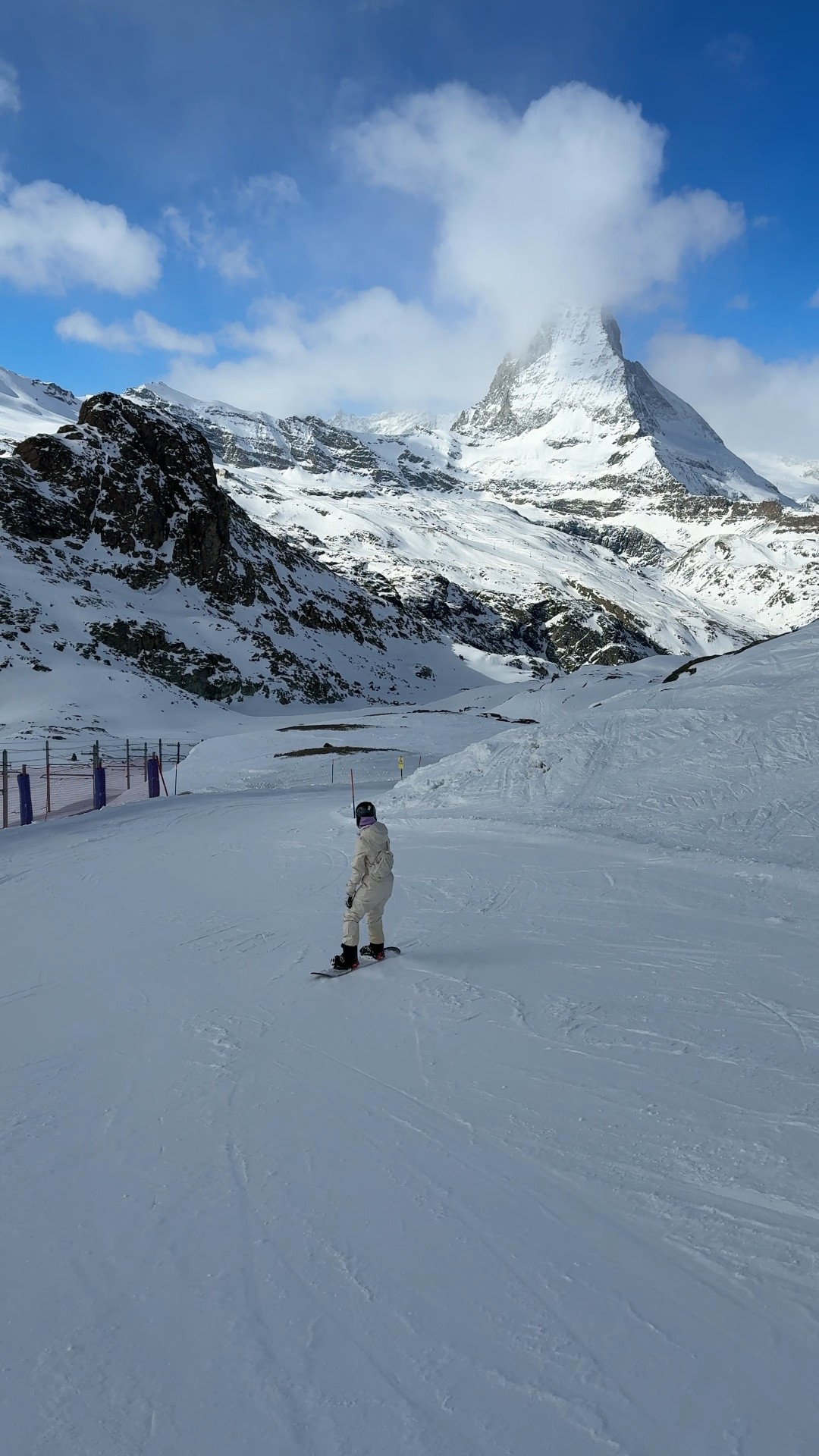 Snowboarding in Zermatt, Switzerland! 

Wearing my Halfdays  Ski Suit! 🎿 

Snowboarding outfits, skiing outfits, ski suits, ski bibs, winter clothes 

#LTKSeasonal #LTKTravel #LTKActive