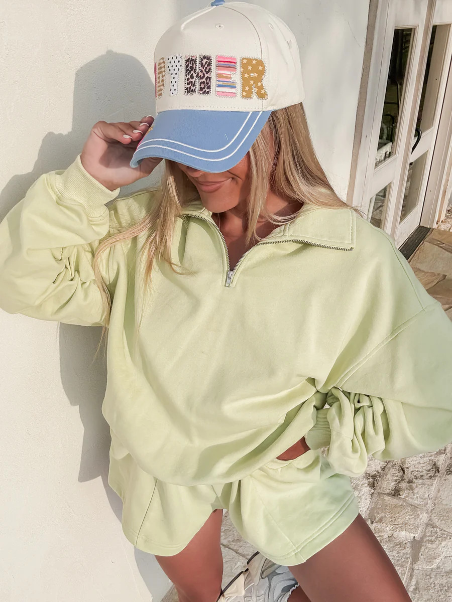 Lounge Around Lime Short Set | CK Squared Boutique