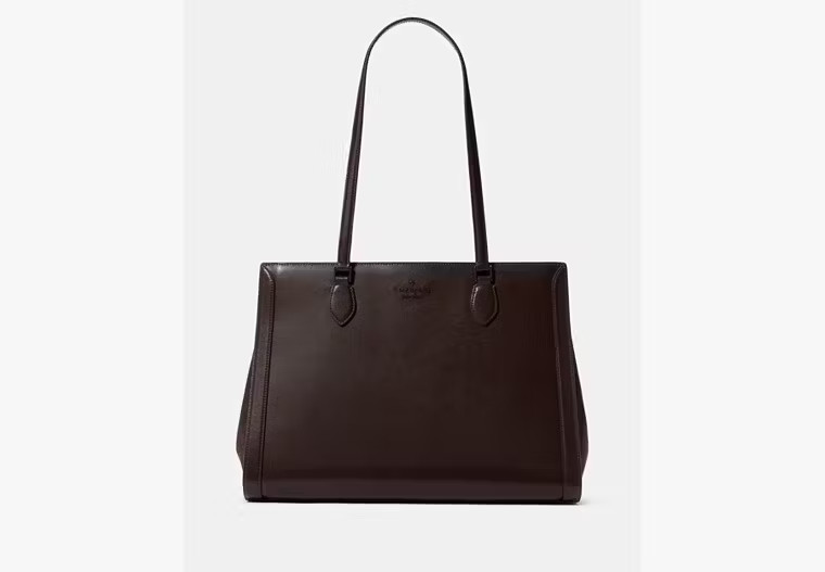 Madison Suede Large Laptop Tote | Kate Spade Outlet