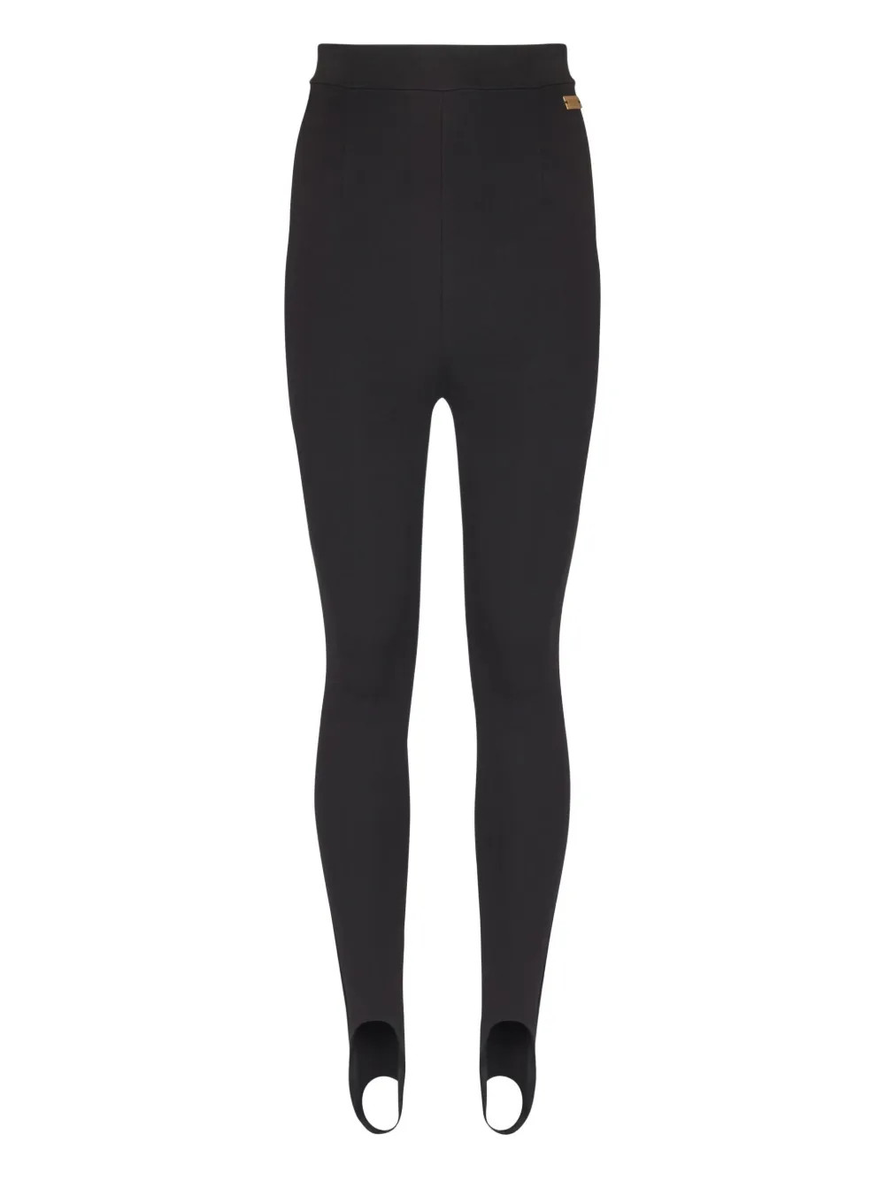 Balmain Leggings Mit Steg | Schwarz | FARFETCH | Farfetch Global