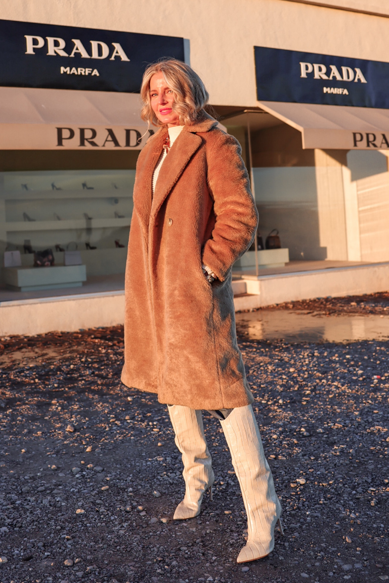 This Vince faux shearling teddy coat is majorly chic and on-trend. It has a really flattering fit (not too oversized) that feels very streamlined, and the color is super versatile and pretty. It can also be easily layered over thicker sweaters. 🙌 

I recommend sizing down; I’m wearing an xs. 

~Erin xo

#LTKstyletip #LTKSeasonal