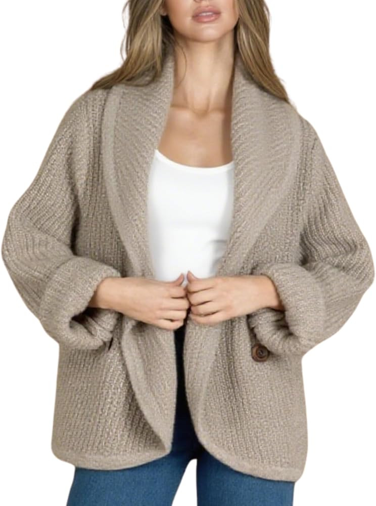 AMEBELLE Cardigan Sweaters for Women Trendy Fall Oversized Long Sleeves Chunky Cardigan Jacket Kn... | Amazon (US)
