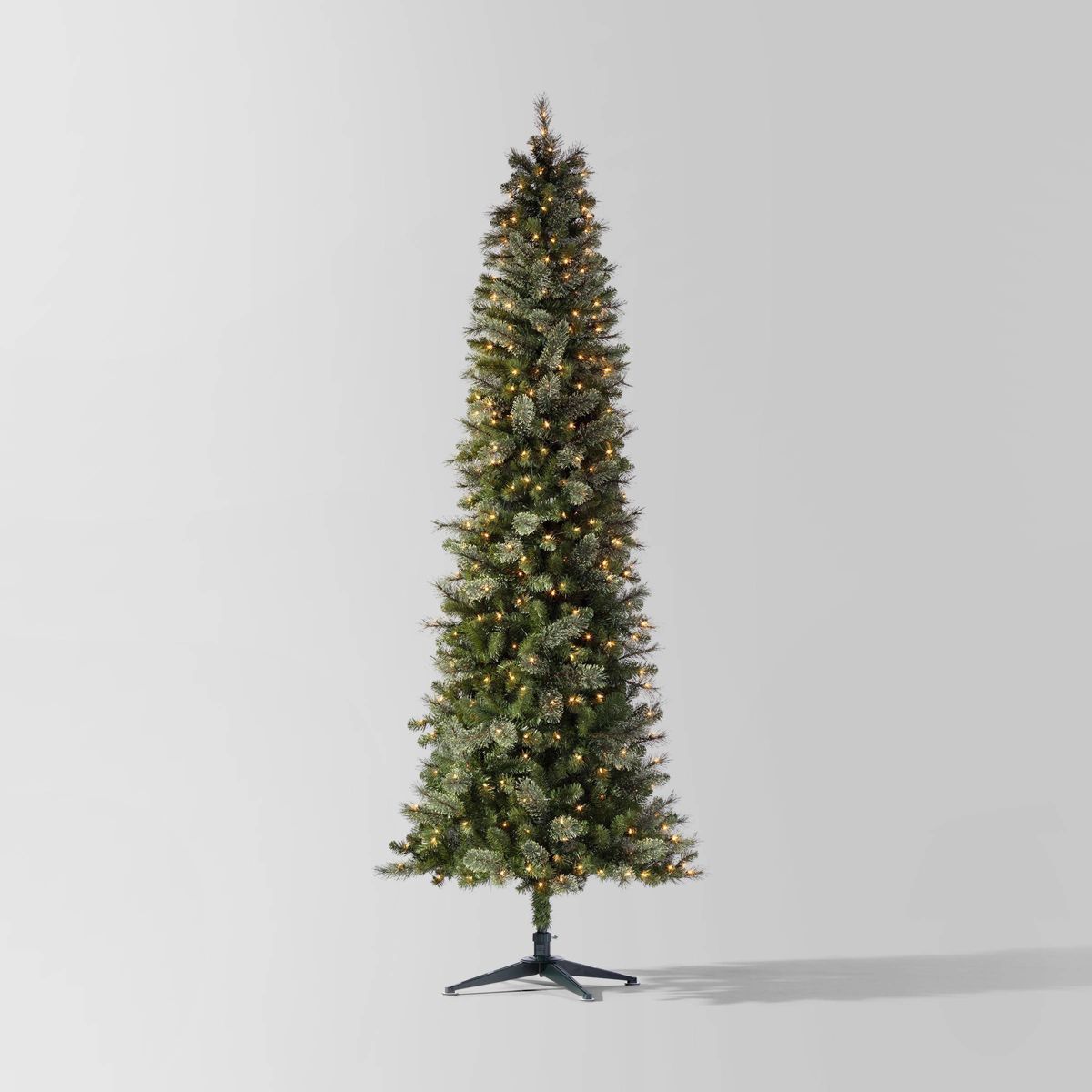 9' Pre-Lit Slim Virginia Pine Artificial Christmas Tree Clear Lights - Wondershop™ | Target