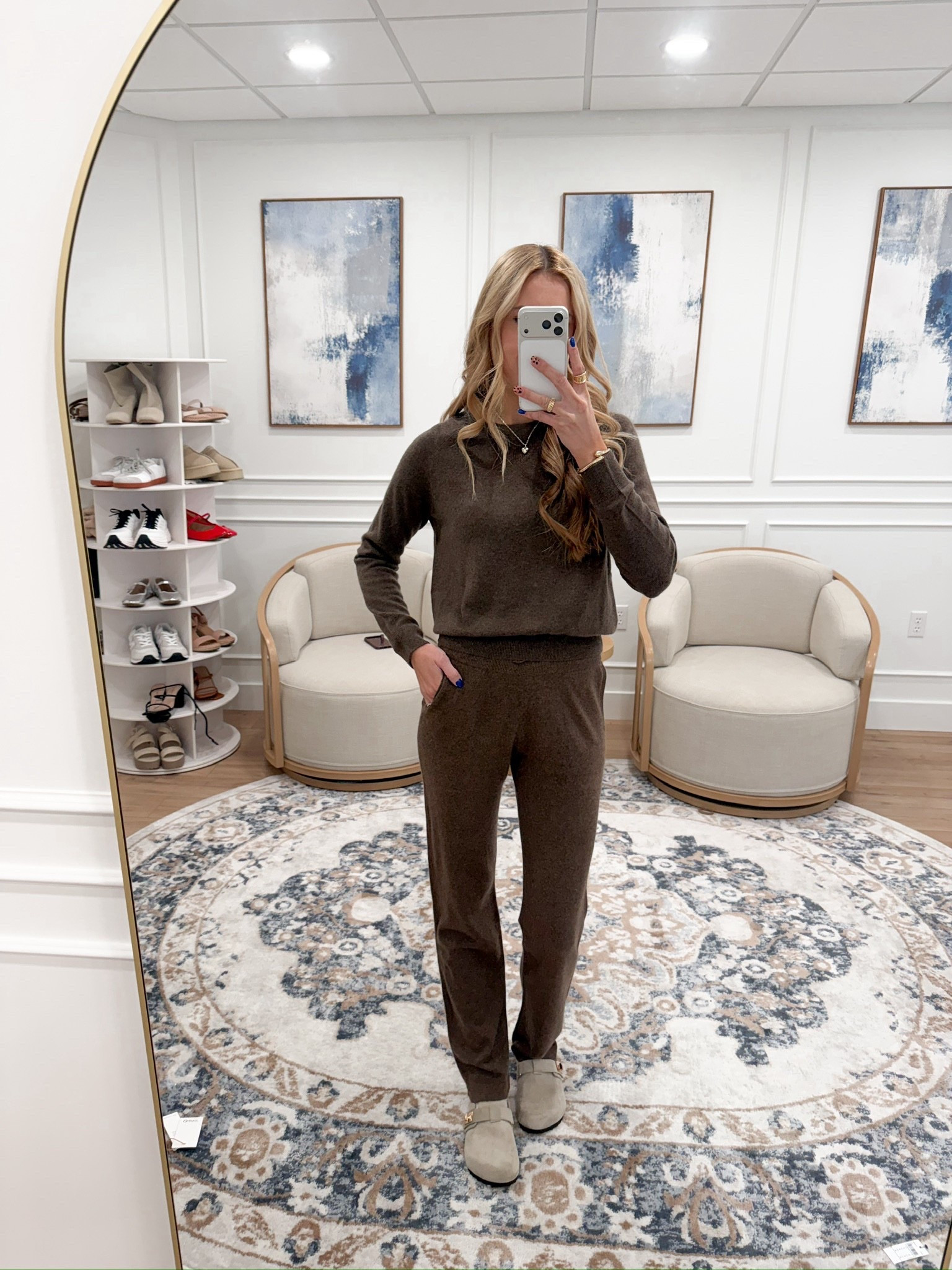 This Quince lounge set is the definition of quiet luxury 🤎 Cozy, minimal, and so soft you’ll never want to take it off!

Perfect for travel, work-from-home days, or just staying warm in style this season. The fit is tailored yet comfy — truly the best of both worlds ✨

#LTKStyleTip #LTKFindsUnder100 #LTKSeasonal