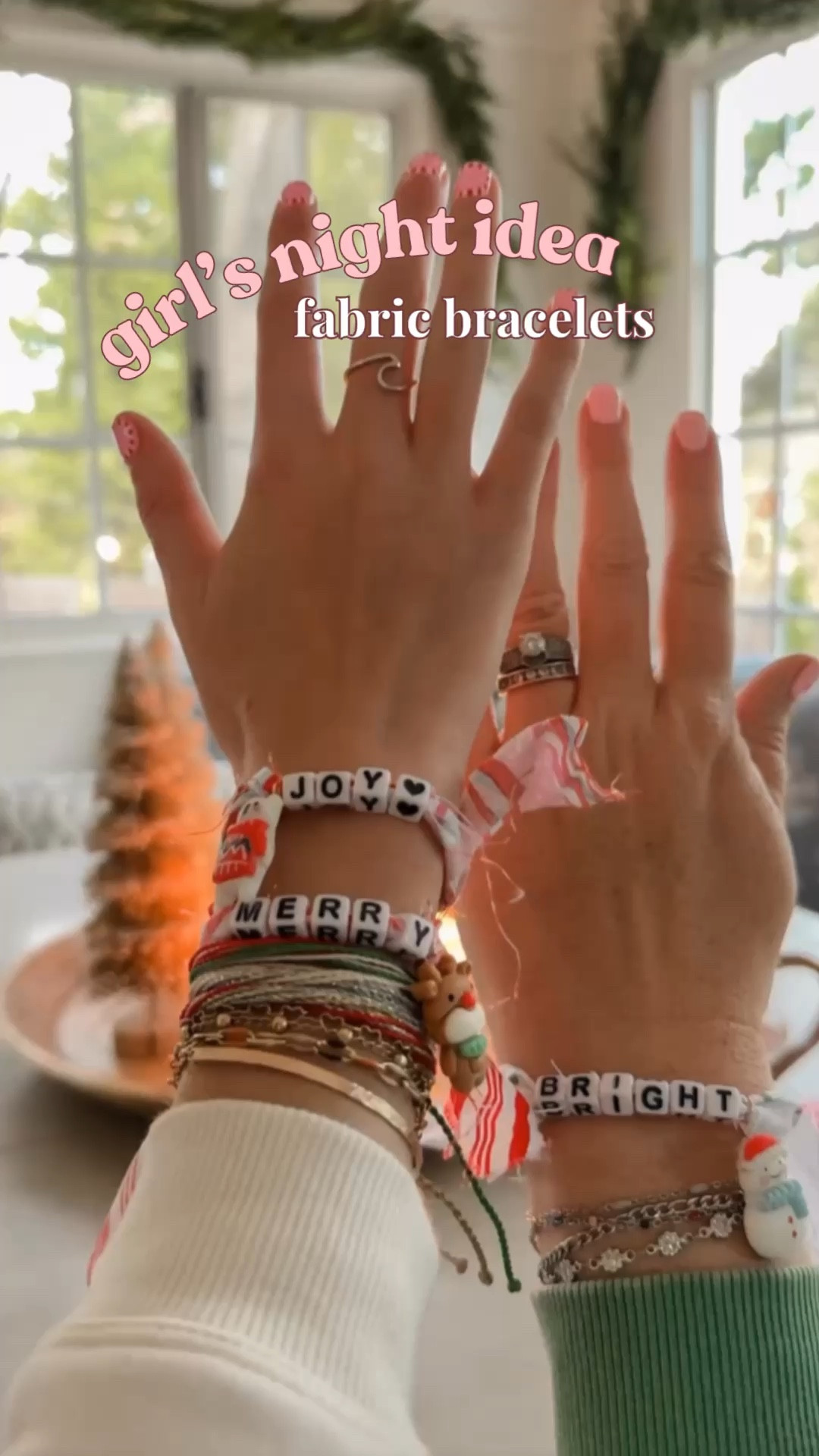 We’ve loved making these for each season! Grab some fabric and cut approximately 2x13 inches. You can always adjust the sizing. Add beads and charms as you wish! 🎄💕🎀

#LTKSeasonal #LTKHoliday #LTKWatchNow